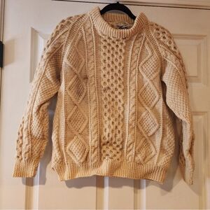 Marvin Couture vintage 100% pure wool sweater made in Republic of Ireland
